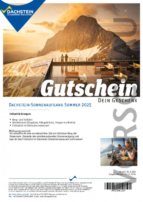 Dachstein-Sonnenaufgang Sommer 2025